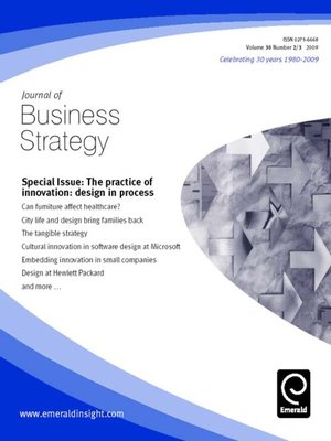 cover image of Journal of Business Strategy, Volume 30, Issue 2 & 3